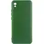 Чехол TPU Getman Liquid Silk Full Camera для Xiaomi Redmi 9A Зеленый / Dark green - миниатюра 1