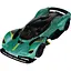 Автомодель - Aston Martin Valkyrie зелений 1:18 (250938AMVKSG) - мініатюра 1