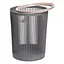 Корзина для мусора Yiwu серая 8 л HP-45-8G - миниатюра 2