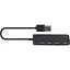 USB-хаб Gembird 4 порта USB 2.0 UHB-U2P4-06, пластик, черный (UHB-U2P4-06) - миниатюра 2