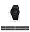 Мужские наручные электронные часы Skmei 1628 Черный с черным - миниатюра 7