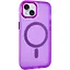 Чехол Epik TPU+PC Lily with MagSafe для Apple iPhone 15, 6.1 Purple - миниатюра 1
