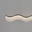 Светодиодная волнистая люстра с хрусталиками длиной 80 см Line F | Ст. 33056-L800*600 GD - миниатюра 4