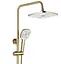 Душова система Rea Argus brushed gold з виливом REA-P7841, Золотий - мініатюра 5