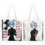 Шопер эко-сумка Евангелион Рей Аянами Evangelion Rei Ayanami 33 х 37 см двухсторонний - миниатюра 1