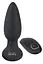 Анальна пробка Black Velvets Rotating Vibrating Plug 14 см (чорний) - мініатюра 5