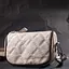 Сумка крос-боді напівкруглого формату з натуральної шкіри Vintage 22393 біла - мініатюра 6