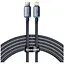 Кабель Baseus Crystal Shine Series Fast Charging Data Cable Type-C to Lightning 20W 2 м Чорний - мініатюра 1