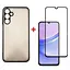 Чехол для мобильного телефона Dengos Kit for Samsung Galaxy A25 5G case + glass (Black) (DG-KM-65) - миниатюра 1