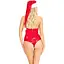 Шапка Санти Leg Avenue Long velvet plush Santa hat - мініатюра 2