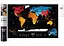 Скретч карта мира 1DEA.me Travel Map Weekend Black World (silver) (англ.) (13073) - миниатюра 6