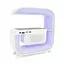 Настольная лампа-ночник G3, Bluetooth колонка, блопроводная зарядка телефона, свет RGB, Box - миниатюра 3