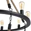 Люстра Brille лофт підвісна свічка E27 60W BK (BL-335S/12) - мініатюра 5