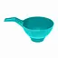 Пластиковая воронка лейка на банку с широким горлом Ø 15 см, ситом и удобной ручкой, Kitchette Бирюзовый 86800 - миниатюра 5