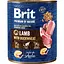 Вологий корм Brit Premium by Nature для собак ягня з гречкою 800 г - мініатюра 1