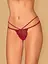 Трусики-стринги Obsessive Ivetta L/XL червоний - мініатюра 5