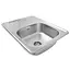 Кухонная мойка Kroner KRP Satin-6350 (0,8 мм) CV022779, Satin - миниатюра 3