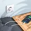 Адаптер Сетевой HOCO Type-C to Lightning Cable Metro single port charger set C94A |1Type-C, 20W/3A, PD/QC| - мініатюра 4