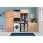 Пральна машина Indesit фронтальна, 6кг, 1000, A+++, 44.6см, дисплей, пара, інвертор, білий - мініатюра 9