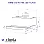 Витяжка телескопічна Minola HTLS 6634 BLF 1000 LED GLASS - мініатюра 11