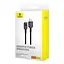 Дата кабель Baseus Unbreakable Series Fast Charging USB to Lightning 2.4A 1m (P10355802111-0) Black - мініатюра 6