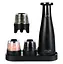 Набор из 3 мельниц для специй, соли и перца Adler AD 4449 на USB black - миниатюра 5