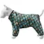 Ветровка для собак Waudog Clothes, рисунок "Луска", L50 - миниатюра 1