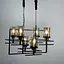 Люстра CHARM в стилі Лофт Line.F Кількість ламп 3 - мініатюра 4