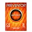 Презервативи Preventor Hot Hot 3 шт. - мініатюра 1