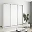 Шафа-купе тридверна MebelStar Стандарт AL 3ДСП 200x60x210 см Аляска білий (MBS-2826) - мініатюра 1