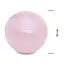 Мяч для фитнеса (фитбол) Cornix 55 см Anti-Burst Light Pink XR-0361 - миниатюра 4
