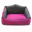 Лежак прямокутний для собак та котів Zoo-hunt Магнус рожевий №2 380х450х315 мм - мініатюра 4