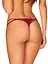 Трусики-стринги Obsessive Ivetta L/XL червоний - мініатюра 4