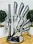 Набір ножів для кухні з підставкою Bohmann BH-5254 кухонні ножі з підставкою - мініатюра 1
