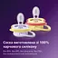 Пустышка Philips Avent Ultra Air 0-6 мес. 2 шт. желтая с сиреневым (SCF087/04) - миниатюра 2