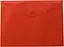 Папка-конверт А5 на кнопке, матовая, красная, 6 шт. в упаковке - миниатюра 1