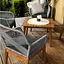 Комплект садових меблів Di Volio Piago сіро-графітовий - мініатюра 6