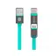 Кабель NILLKIN Plus Cable - 1M green 120 cm (Lightning/Micro USB) - миниатюра 1