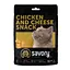 Лакомства хрустящие Savory Cats Snacks Pillows Gourmand with Chicken and Cheese Для взрослых прихотливых котов подушечки с курицей и сыром 180 г - миниатюра 1