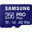 Карта памяти Samsung microSDXC 256GB Class 10 UHS-I U3 V30 A2 PRO Plus + W/Reader (MB-MD256SB/WW) (112860) - миниатюра 3