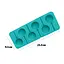 Силиконовая форма для леденцов и конфет на палочке "Спираль", Kitchen Master Бирюзовый 87622 - миниатюра 3