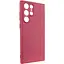 Чехол TPU Getman Liquid Silk Full Camera для Samsung Galaxy S24 Ultra Бордовый/Marsala - миниатюра 1