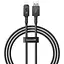 Дата кабель Baseus Unbreakable Series Fast Charging USB to Lightning 2.4A 1m (P10355802111-0) Black - мініатюра 1