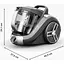 Пилосос Rowenta Compact Power XXL контейнерний чорний (RO4B75EA) - мініатюра 6