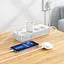 Сетевой удлинитель HOCO AC22 Sunlight 4-bit (PD30W1C3A) настольная розетка (EUGER) (1.5 m) White - миниатюра 6