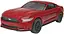 Конструктор Revell 1/25 швидка збірка автомобіль 2015 Mustang GT червоний 11694 - мініатюра 3