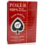 Карты игральные Piatnik 100% Plastic Poker Texas Hold'em (red) (PT-135811) - миниатюра 1