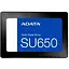 Твердотельный накопитель SSD 960Gb ADATA Ultimate SU650 SATA3 2.5" 3D TLC 520/450 МБ/с (ASU650SS-960GT-R) - миниатюра 1