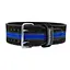 Пояс для тяжелой атлетики Power System PS-3800 PowerLifting Black/Blue размер M - миниатюра 2