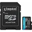 Карта памяти Kingston microSDXC Canvas Go! Plus 128GB Class 10 UHS-I U3 V30 A2 + SD adapter SDCG4/128GB [141531] - миниатюра 2